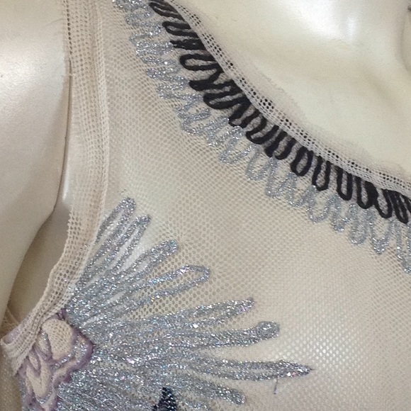 Anthropologie Project Alabama Mesh Sleeveless Top - Picture 5 of 10